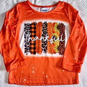 Thankful Shirt 2-3T